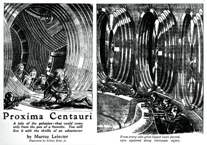 Proxima Centauri, Elliott Dold illustration